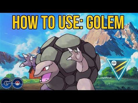 golem smogon|best golem moveset pokemon go.
